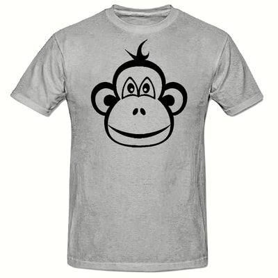 Teez™ Monkey face childrens t shirt